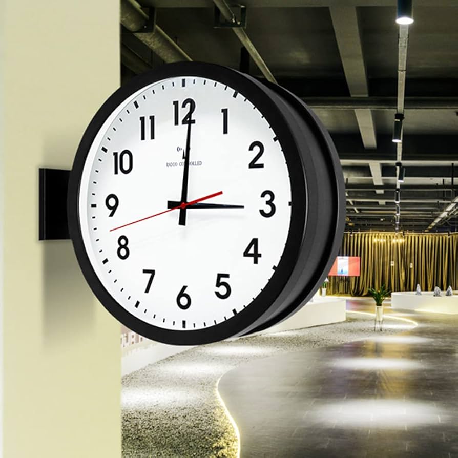 Amazon.co.jp: ベスタイム(BESTIME) RC289C 両面壁掛け時計 掛け時計